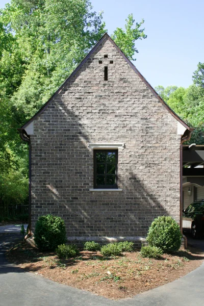 New Jacobean Tudor window exterior