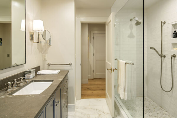 walk in shower bathroom upgrade