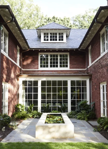 small courtyard