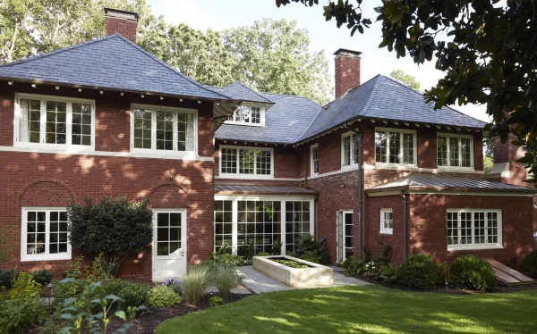 red brick home historic renovation