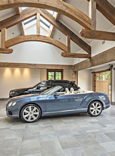 custom garage build Blue Heron