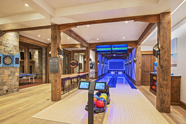 indoor bowling alley for home