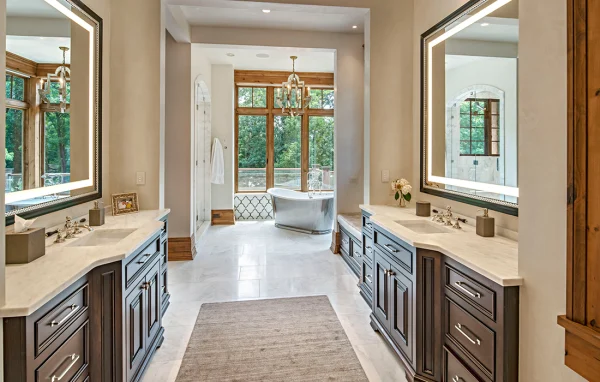 bathroom custom home interior design architect charlotte