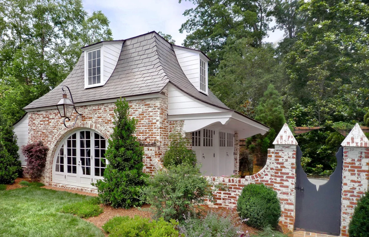 side yard exterior