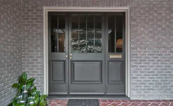 exterior door Myers Park Renovation