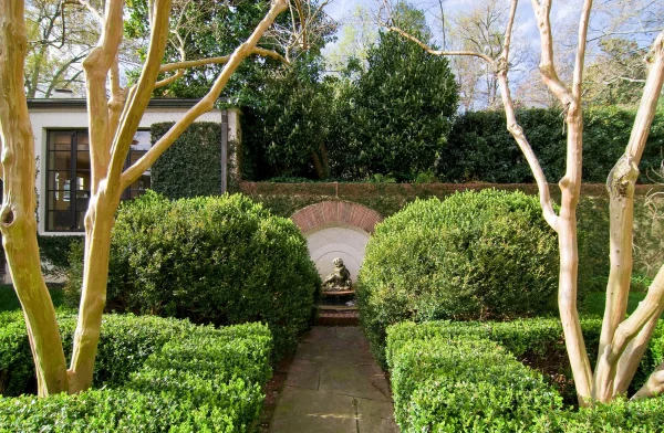 garden view 1930 renovation