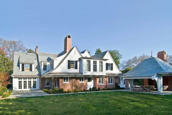 Exterior Dutch Colonial Renovation