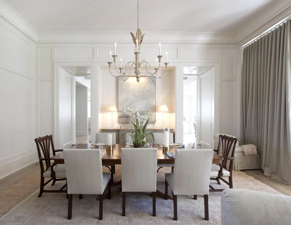 chandelier dining room New Manor Residence