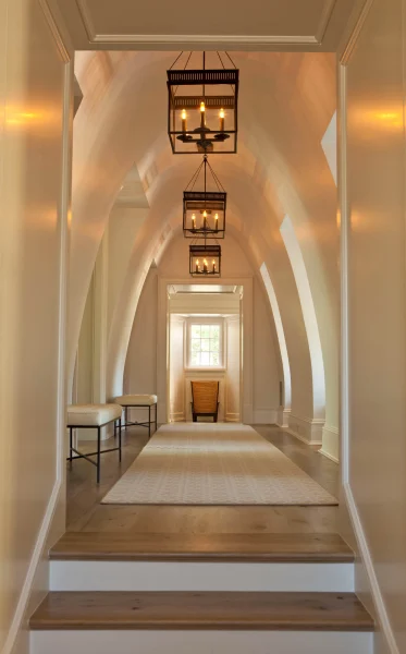 hall chandelier New Manor Residence