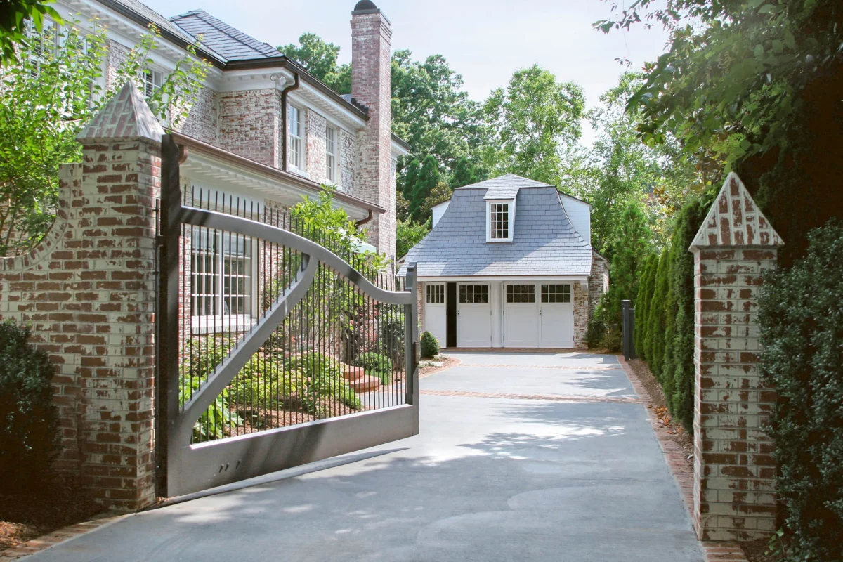 gated driveway