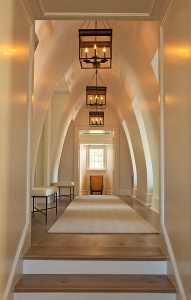 custom hallway interior design