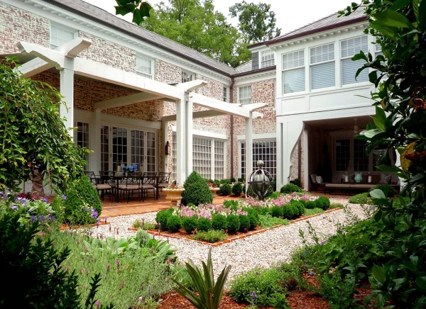 landscaping custom home charlotte