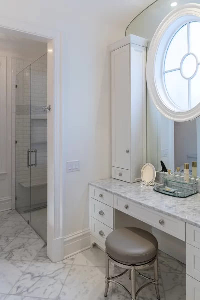 main bathroom vanity