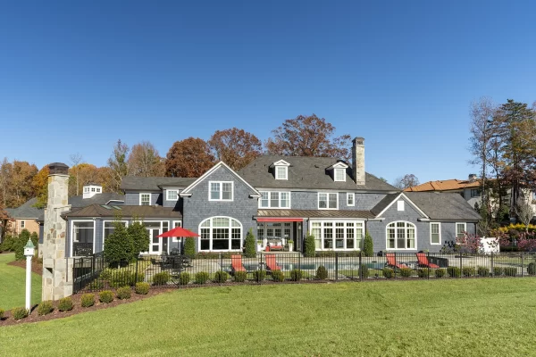 custom home exterior Waxhaw build Whitlock